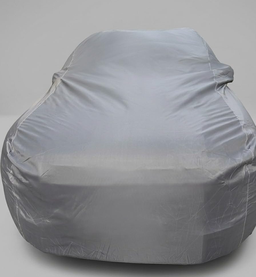 CARLUNGI all-weather car body cover on a parked car